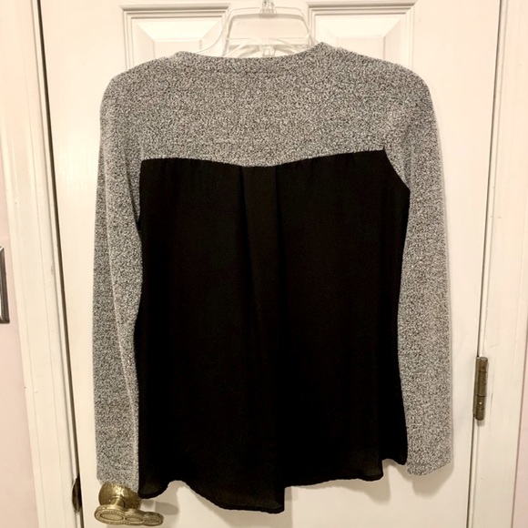 Sweater with Paneling - Picture 2 of 2